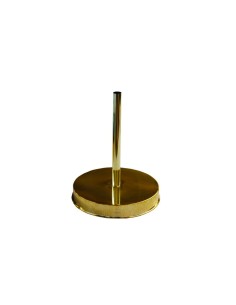 BASE 1 POSTO ACCIAIO INOX LUX