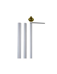PENNONE CM 80/65/50 MT 7 CON BRACCIO GIREVOLE