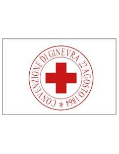 BANDIERA CROCE ROSSA CONVENZIONE GINEVRA