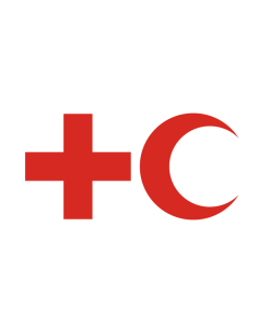 BANDIERA CROCE ROSSA INTERNAZIONALE
