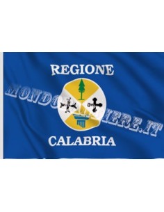 BANDIERA REGIONE CALABRIA IN POLIESTERE NAUTICO