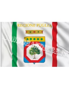 BANDIERA REGIONE PUGLIA IN POLIESTERE NAUTICO